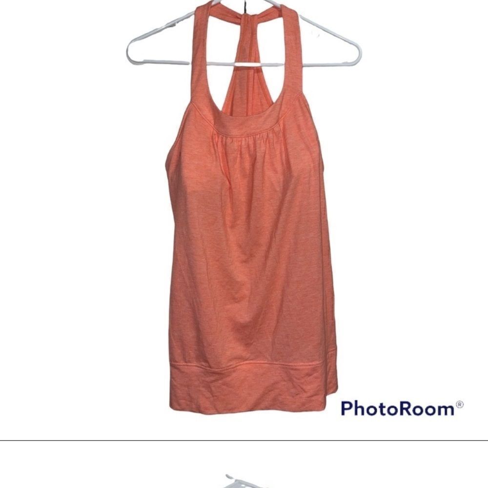 Calia peach workout tank too with built in bra size X small- excellent condition